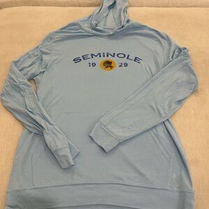 Seminole light weight long sleeve hoodie